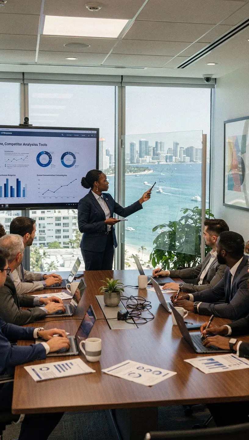 Professional team collaboration