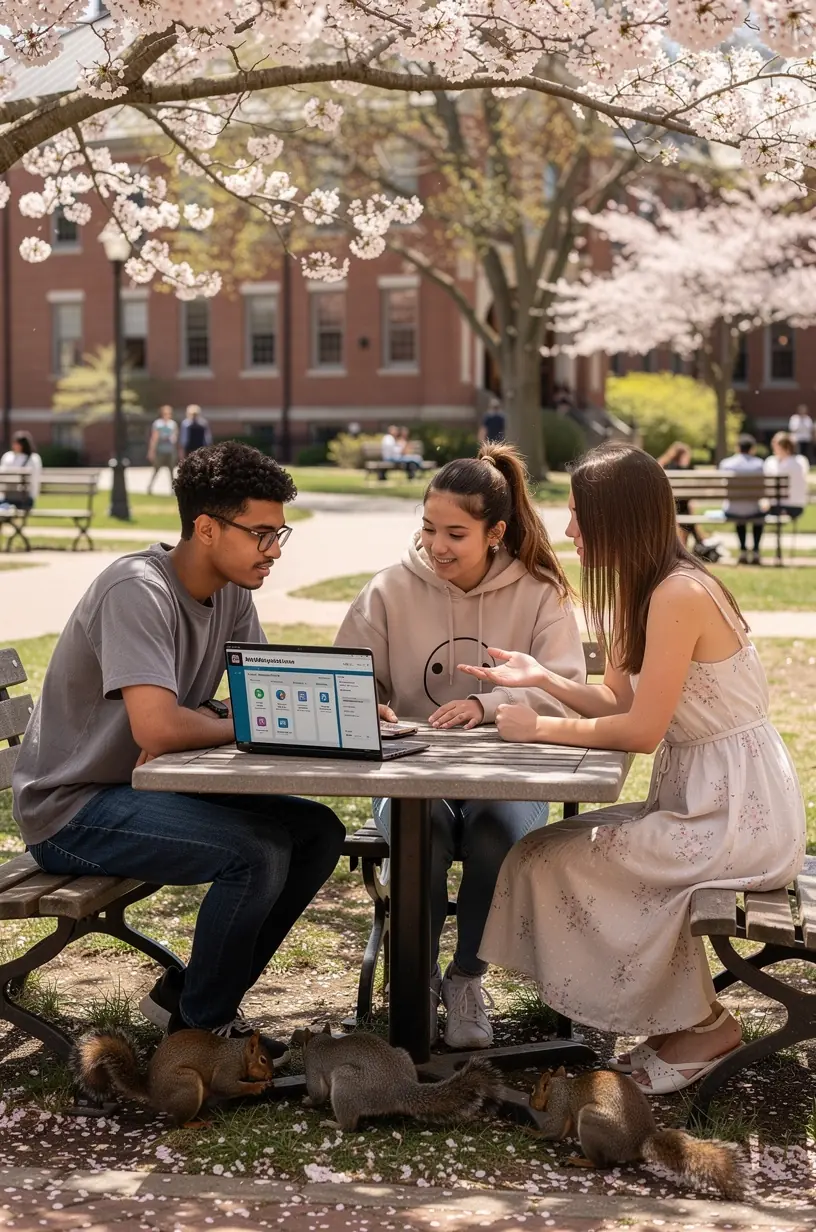 Professional business solutions illustration